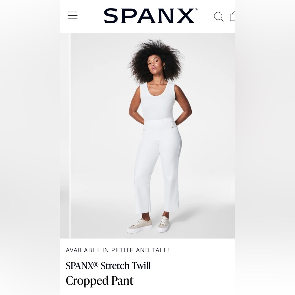 Spanx stretch twill pants